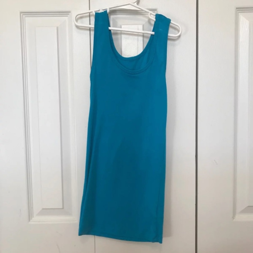 Turquoise/blue Tank Top